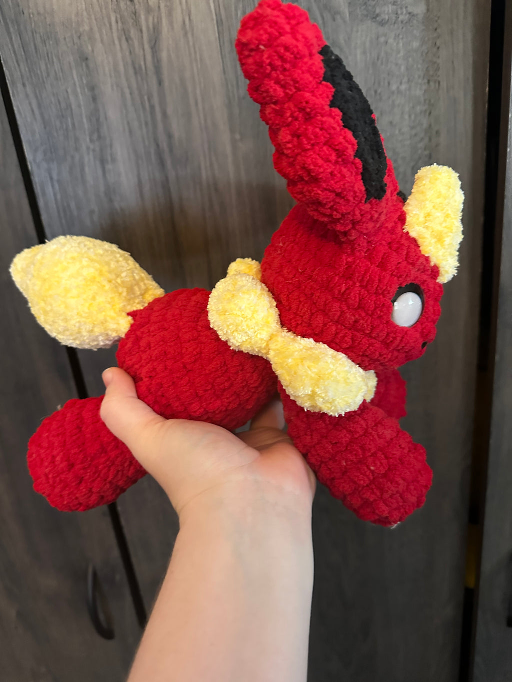Fire Kitty Plushie