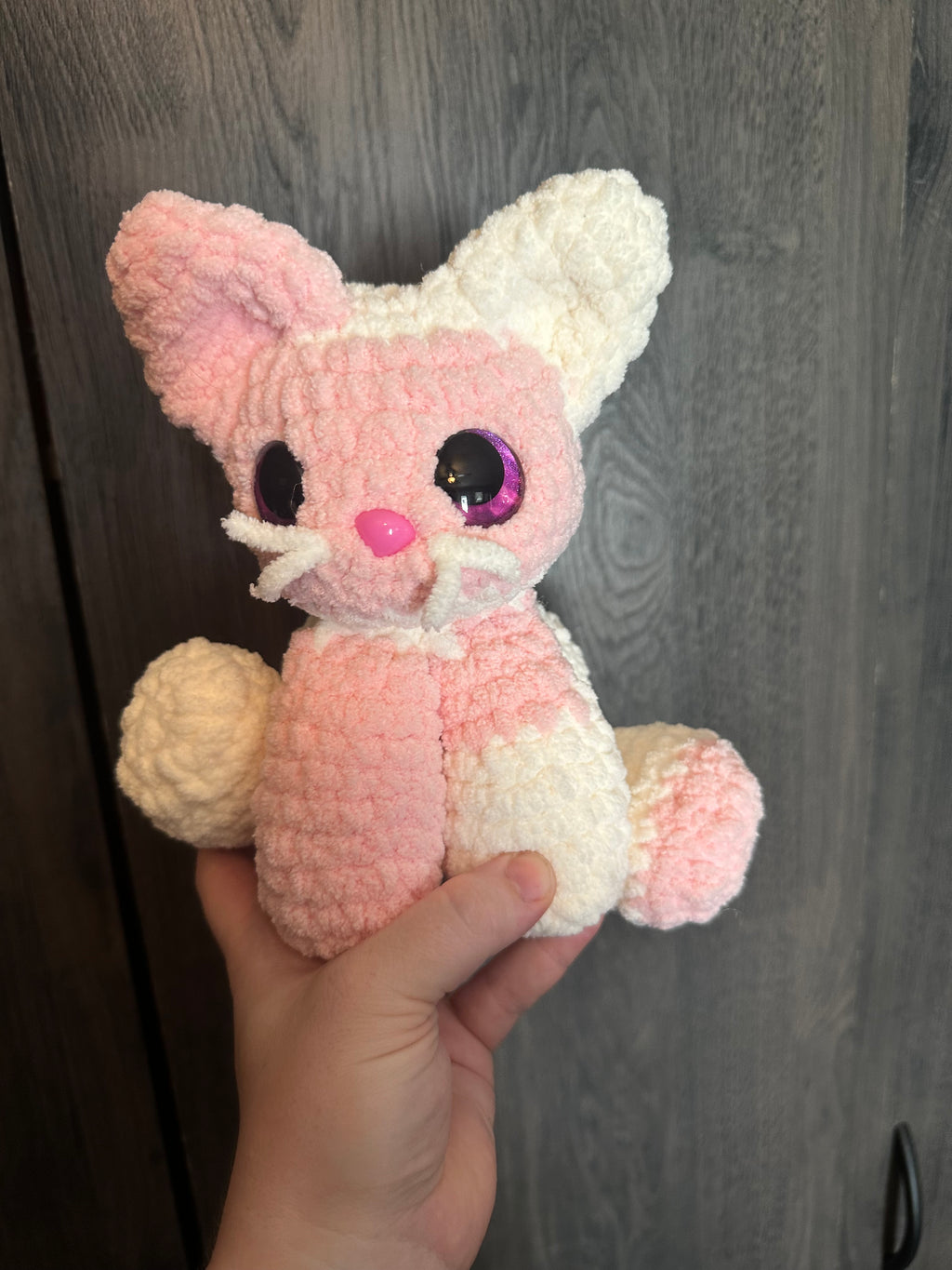 Pink and White Kitty